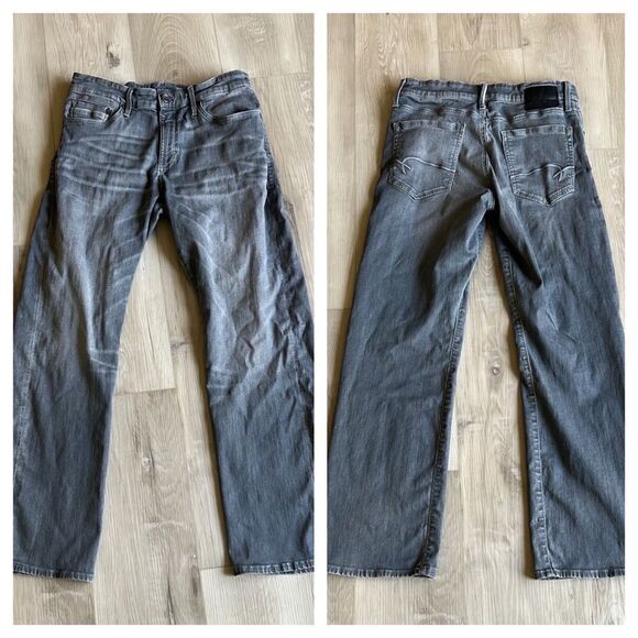 Mavi ‘White Edge’ Matt Relaxed Straight Leg Jeans Pants Size 31 31x30 - Picture 1 of 10